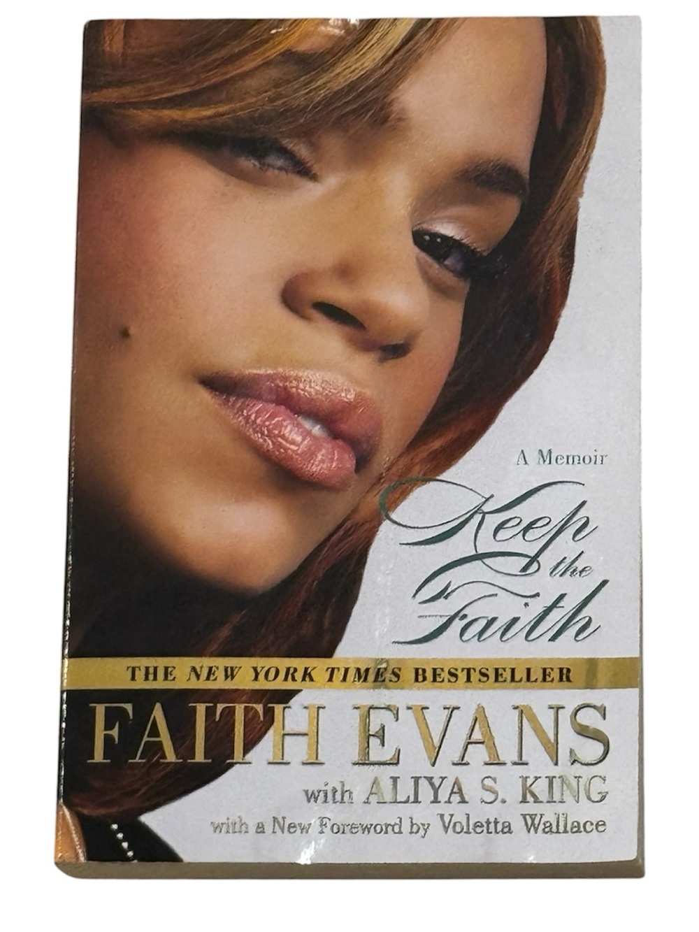 Faith Evans - Keep the Faith Memoir (Gold/White Cover)